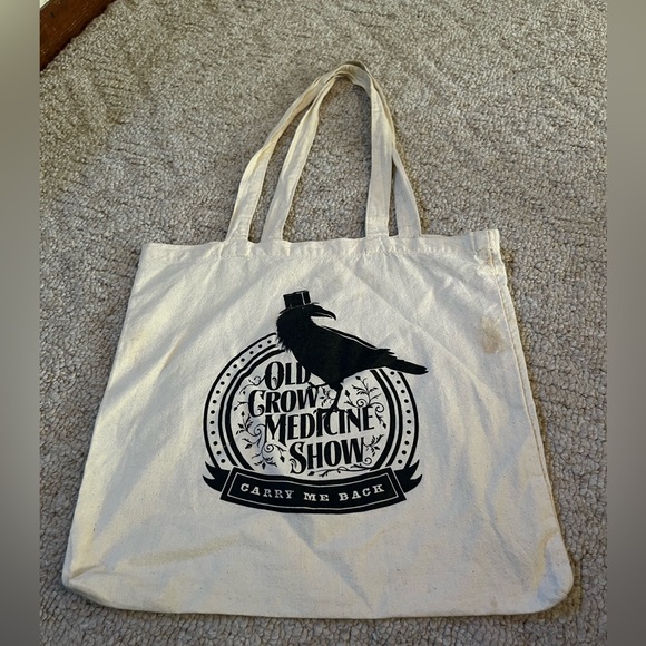 OLD CROW MEDICINE SHOW tote bag Great - Picture 1 of 2